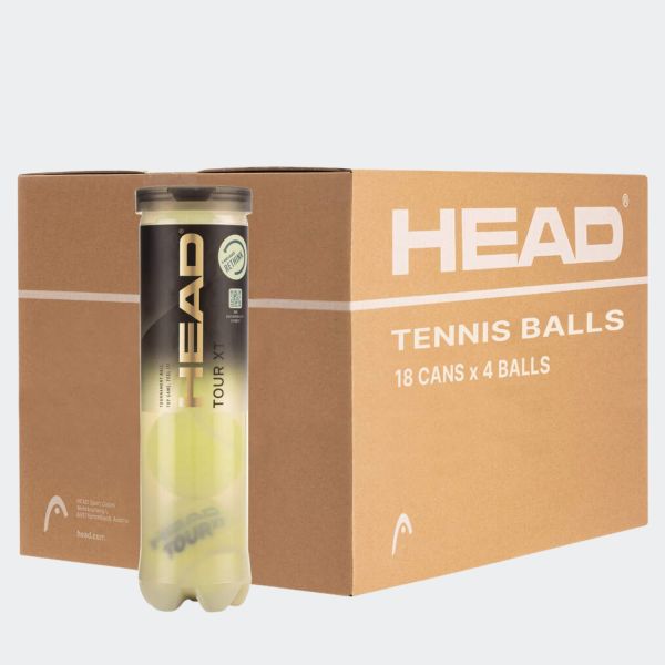 Head Tour XT Tennis Balls x 4