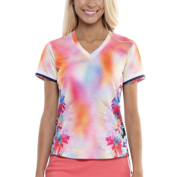 Γυναικεία μπλούζα τένις Lucky In Love Going Wild CT772-E74675