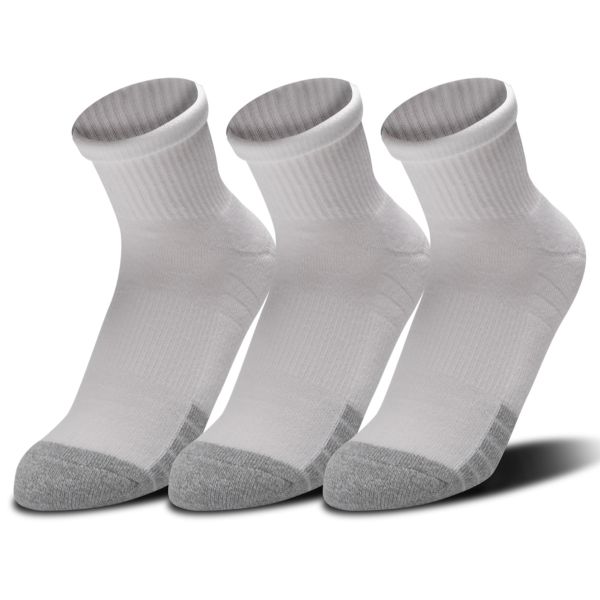 Under Armour HeatGear Quarter Socks x 3 1353262-100