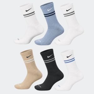 Nike Everyday Kids' Cushioned Crew Socks x 6