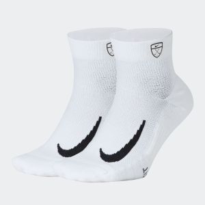 Nike Multiplier Low Golf Quarter Socks x 2